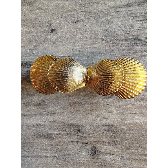 Vintage Mimi Di N Koi Fish Belt Buckle 1987 Gold Retro‎ Hippie Boho 80s Chunky Mimi di n fish - Gem main image 3